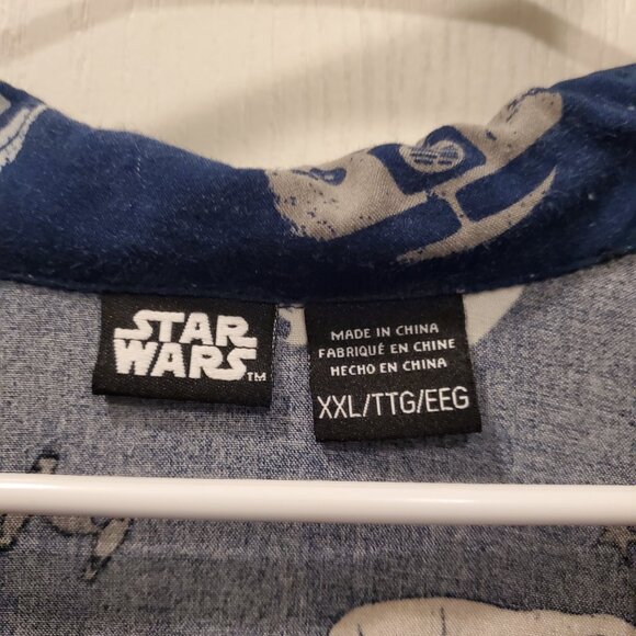 Star Wars Hawaiian Button-Up Shirt | All-Over Print Darth Vader Stormtrooper 2XL - Picture 5 of 6